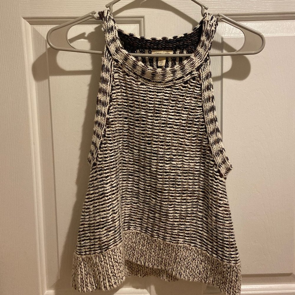 Neutral Knit Sweater Tank